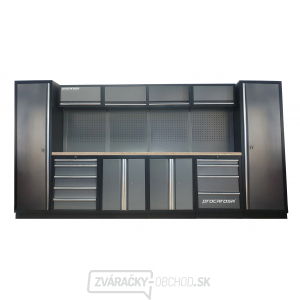 Zostava dielenského nábytku Procarosa PROFESSIONAL L-3 Pracovná doska: drevená, Hmotnosť: 359,3 kg Zostava dielenského nábytku Procarosa PROFESSIONAL L-3 Pracovná doska: drevená, Hmotnosť: 359,3 kg gallery main image