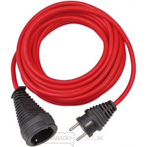 Brennenstuhl Kvalitný plastový predlžovací kábel 10m červená H05VV-F 3G1,5 *FR* gallery main image