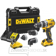 DeWALT DCD703L2T Akuvŕtačka s multifunkčnou hlavou gallery main image