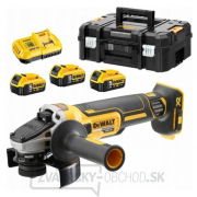 DeWALT DCG405P3 aku uhlová brúska 12 5mm 3 x 5,0 AH gallery main image