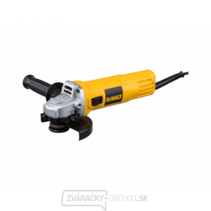 DWE4117 DeWALT uhlová brúska 125mm 950W s posuvným beznapäťovým spínačom DWE4117 DeWALT uhlová brúska 125mm 950W s posuvným beznapäťovým spínačom gallery main image