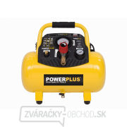 POWERPLUS POWX1723 - Kompresor 1100W 12L 10bar bezolejový Náhľad