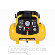 POWERPLUS POWX1723 - Kompresor 1100W 12L 10bar bezolejový Náhľad