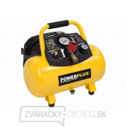 POWERPLUS POWX1723 - Kompresor 1100W 12L 10bar bezolejový gallery main image