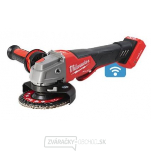 Aku uhlová brúska 125mm Milwaukee M18 FUEL ONE-KEY s kolískovým spínačom M18 ONEFSAG125XPDB-0X