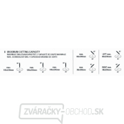 Pokosová píla POWERPLUS POWX075750DB náhled