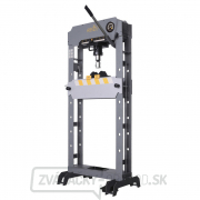 Pneumaticko-hydraulický lis 30t, s ručnou pákou, pedálom a manometrom - SP-30HAM Pneumaticko-hydraulický lis 30t, s ručnou pákou, pedálom a manometrom - SP-30HAM gallery main image