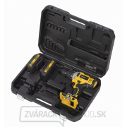 POWERPLUS POWX00445 - Aku príklepový skrutkovač/vŕtačka 20V LI-ION 2BAT náhled