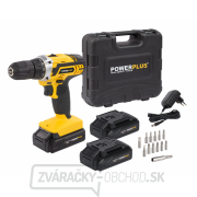 POWERPLUS POWX00501 - Aku skrutkovač/vŕtačka 20V LI-ION 3BAT náhled