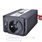 Solight menič 12V, USB 500mA, kov, čierny, max. zaťaženie: 200W Náhľad