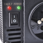 Solight menič 12V, USB 500mA, kov, čierny, max. zaťaženie: 200W náhled