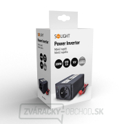 Solight menič 12V, USB 500mA, kov, čierny, max. zaťaženie: 200W náhled