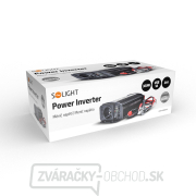 Solight menič 12V, USB 500mA, kov, čierny, max. zaťaženie: 300W náhled