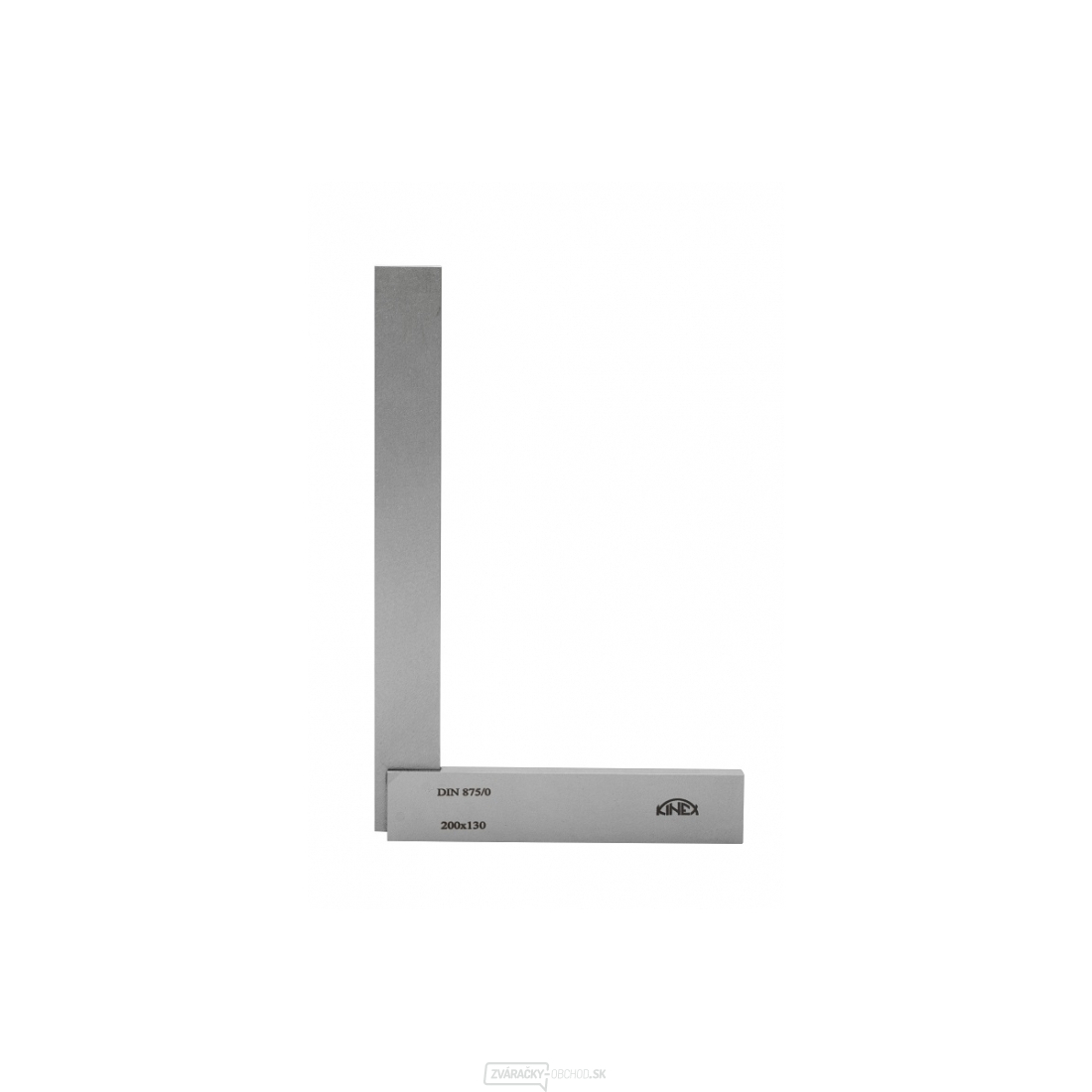 Uholník príložný presný dielenský KINEX 75x50 mm, tr.pr. 0, DIN 875