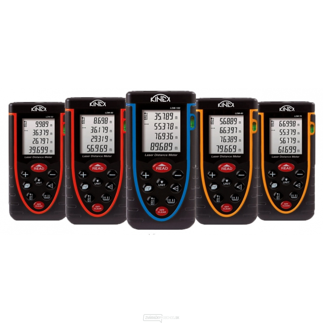 Diaľkomer laserový KINEX - PROFESSIONAL 100m
