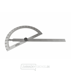 Uhlomer oblúkový KINEX, NEREZ, 0-180 °, 200x290 mm gallery main image