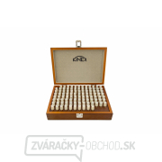 Valčekové mierky oceľové KINEX - sada 2,01-3,0/0,01 mm, 100 ks gallery main image