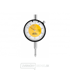 Úchylkomer číselníkový KINEX 0-10 mm/60 mm/0,01 mm - TOP QUALITY, ČSN 25 1811 Úchylkomer číselníkový KINEX 0-10 mm/60 mm/0,01 mm - TOP QUALITY, ČSN 25 1811 gallery main image