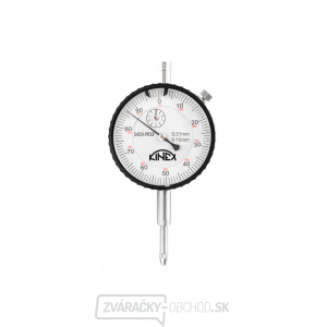 Úchylkomer číselníkový KINEX 0-10 mm/60 mm/0,01 mm - SHOCK PROOF Úchylkomer číselníkový KINEX 0-10 mm/60 mm/0,01 mm - SHOCK PROOF gallery main image