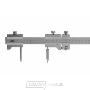 Kružidlo ploché s mm delením a jemným stavaním KINEX 2000/0,1mm, DIN 862 Kružidlo ploché s mm delením a jemným stavaním KINEX 2000/0,1mm, DIN 862
