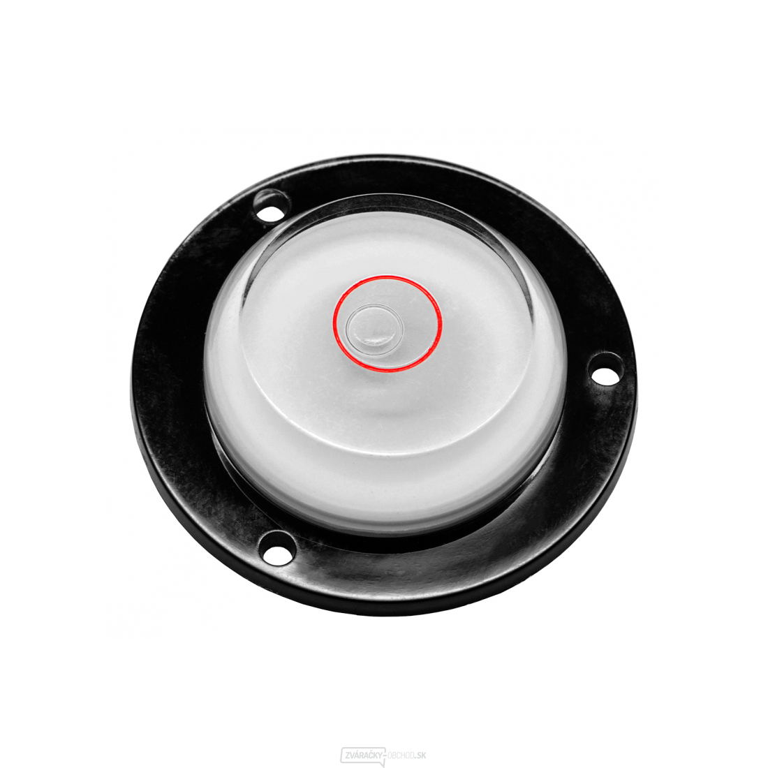 Kruhová libela KINEX s upevňovacími otvormi pr.30mm - plast