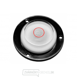 Kruhová libela KINEX s upevňovacími otvormi pr.30mm - plast Kruhová libela KINEX s upevňovacími otvormi pr.30mm - plast gallery main image