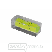 Pozdĺžna libela KINEX plastová 40x15x15mm Pozdĺžna libela KINEX plastová 40x15x15mm gallery main image