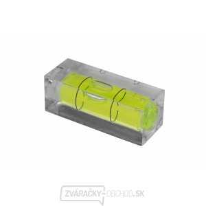 Pozdĺžna libela KINEX plastová 40x15x15mm Pozdĺžna libela KINEX plastová 40x15x15mm
