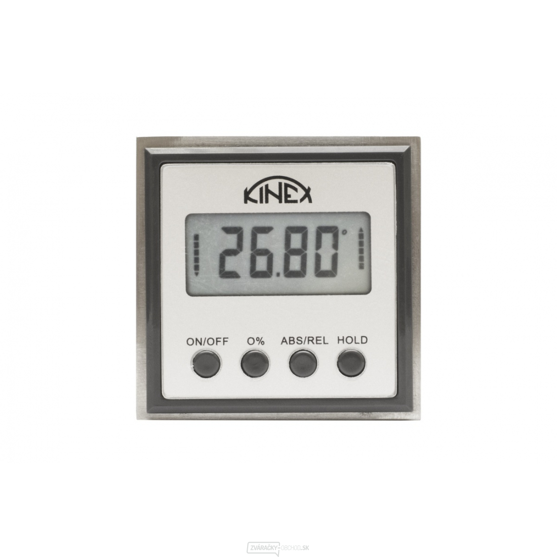 Digitálna vodováha/sklonomer KINEX 54x54x21 mm Digitálna vodováha/sklonomer KINEX 54x54x21 mm gallery main image