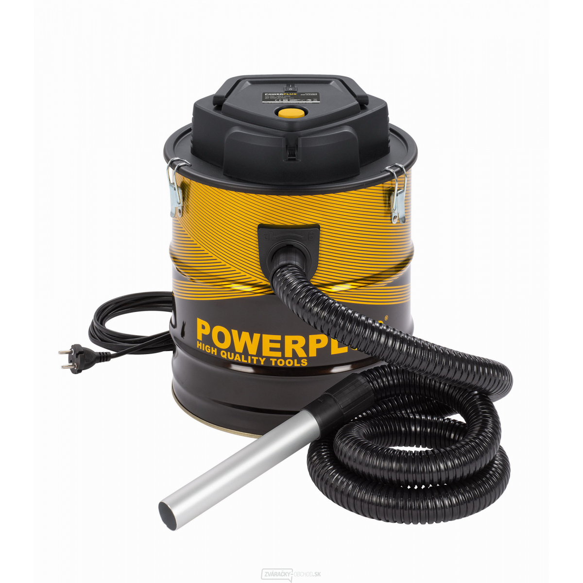 POWERPLUS POWX3018 - Separátor/vysávač popola 1 800W (20L)
