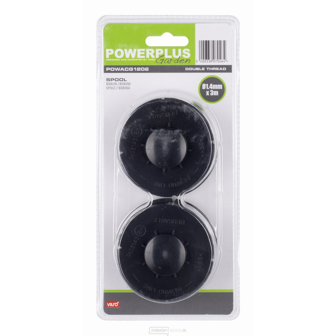 POWEPLUS POWACG1202 - Struna 2ks pre POWEG6015/POW6012