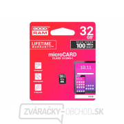 Pamäťová karta GOODRAM micro SD 32 GB Pamäťová karta GOODRAM micro SD 32 GB gallery main image