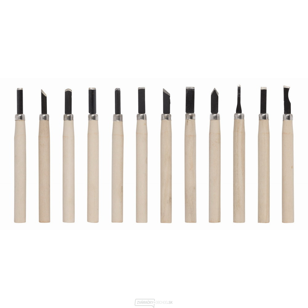 KREATOR KRT461002 - Mini dláta na drevo sada 12ks