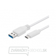 Kábel USB 3.0 A/USB C konektor 1,8 m gallery main image