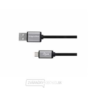 Kábel KRUGER & MATZ KM1236 USB - micro USB 1,8 m