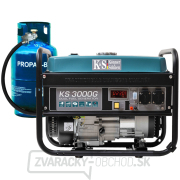 Könner & Söhnen LPG/benzínová elektrocentrála KS 3000 G Könner & Söhnen LPG/benzínová elektrocentrála KS 3000 G gallery main image