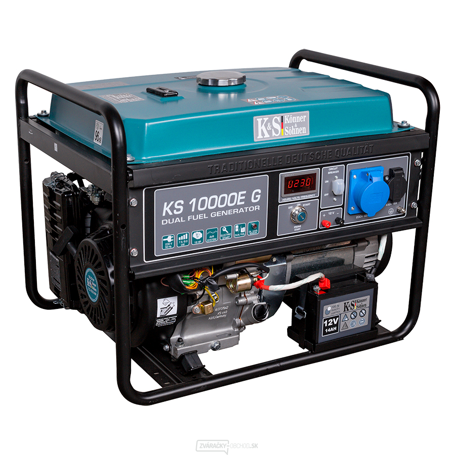 Könner & Söhnen LPG/benzínová elektrocentrála KS 10000E G