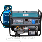Könner & Söhnen LPG/benzínová elektrocentrála KS 10000E G Náhľad