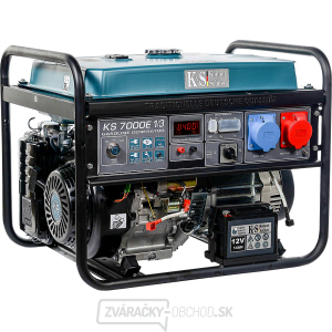 Könner & Söhnen Benzínová elektrocentrála KS 7000E 1/3 Könner & Söhnen Benzínová elektrocentrála KS 7000E 1/3 gallery main image