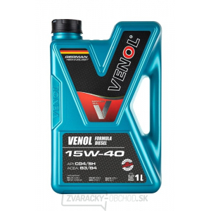 Venol FORMULA MOTOROVÝ OLEJ 15W-40