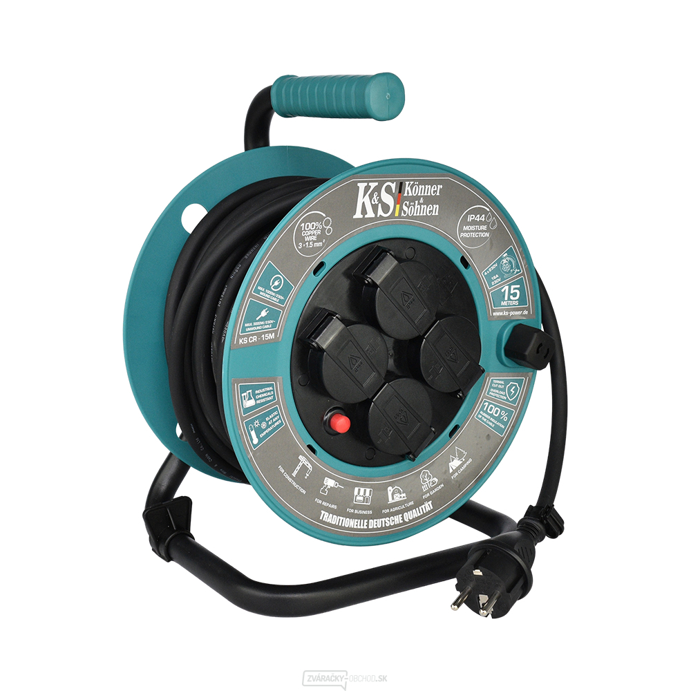 Könner & Söhnen Predlžovací kábel KS CR-15M