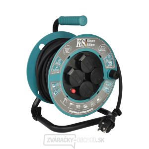 Könner & Söhnen Predlžovací kábel KS CR-15M Könner & Söhnen Predlžovací kábel KS CR-15M gallery main image