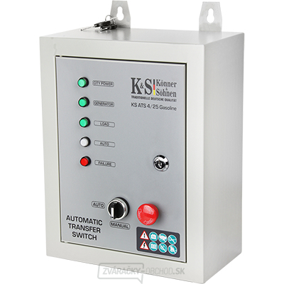 Könner & Söhnen ATS prepínač KS ATS 4/25 (invertor)