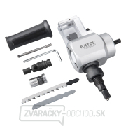 Nástavec na vŕtačku 2funkčný, na strihanie plechu/rezanie dreva Náhľad