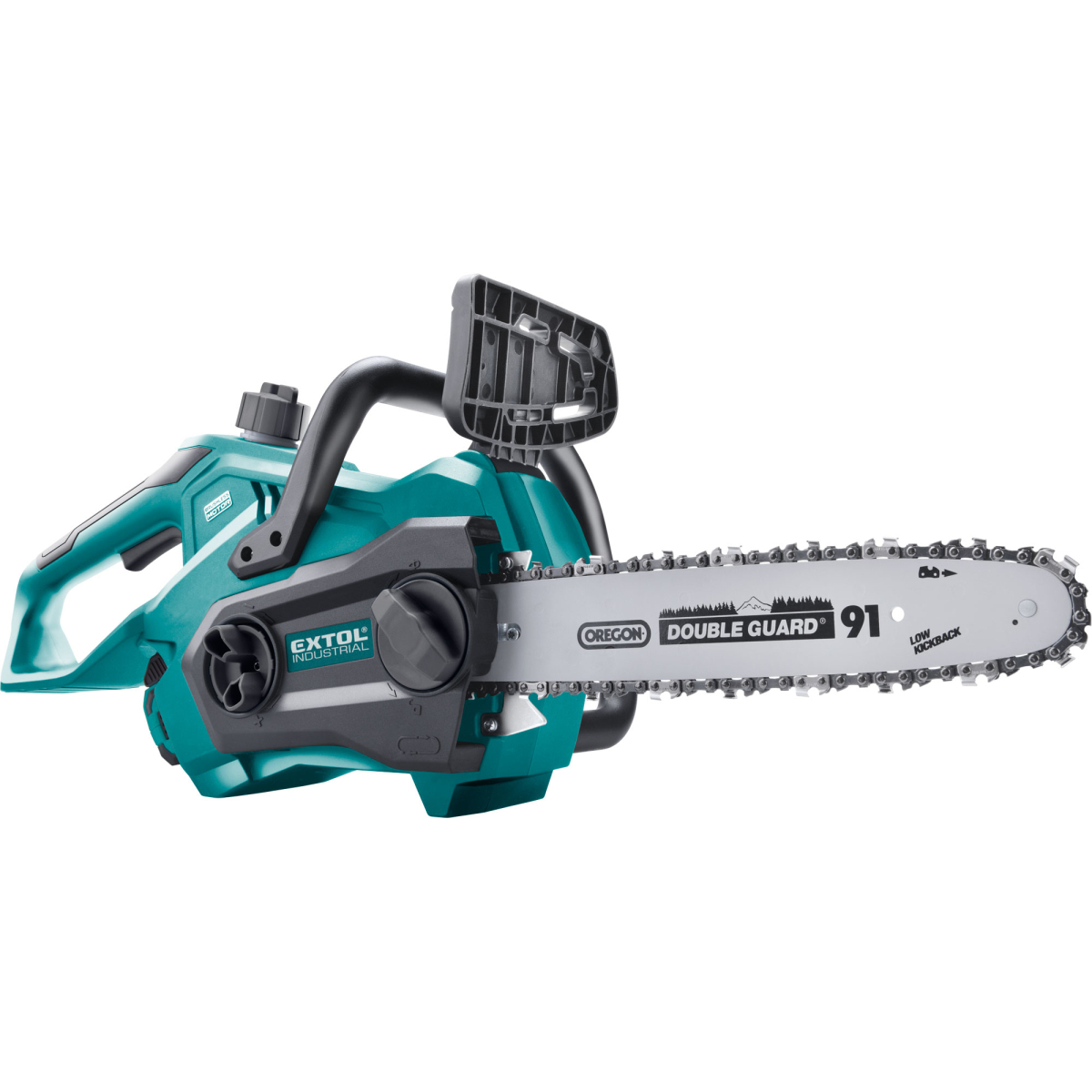 EXTOL INDUSTRIAL Píla reťazová aku, BRUSHLESS, 40V Li-ion, 2500mAh, 30cm 8795644