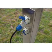 Adaptérový kábel s CEE zástrčkou a uzemňovacím kontaktom s ukazovateľom napätia Powerlight Náhľad