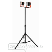 POWERPLUS POWDP8035 - Aku LED svietidlo na statíve 2x20V plus 220V 2x20W (bez AKU) Náhľad