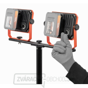 POWERPLUS POWDP8035 - Aku LED svietidlo na statíve 2x20V plus 220V 2x20W (bez AKU) náhled