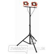 POWERPLUS POWDP8035 - Aku LED svietidlo na statíve 2x20V plus 220V 2x20W (bez AKU) gallery main image