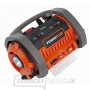 Aku kompresor POWERPLUS 20V POWDP7030 plus 220V (bez AKU) náhled